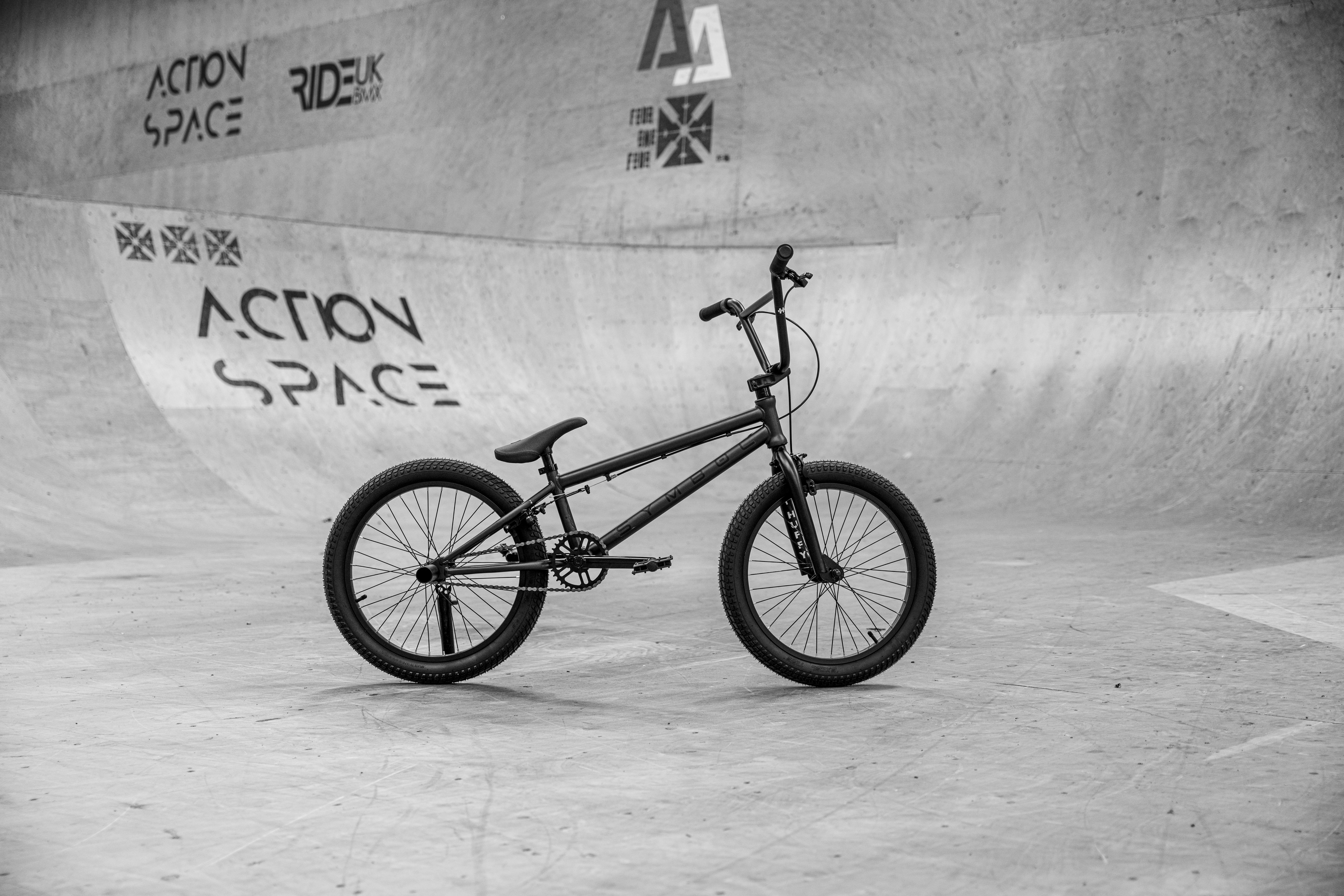 Bmx Symbol Dunkelgrau, 20 Zoll - Dunkelgrau, Basics, Metall (72,5/96/144cm)
