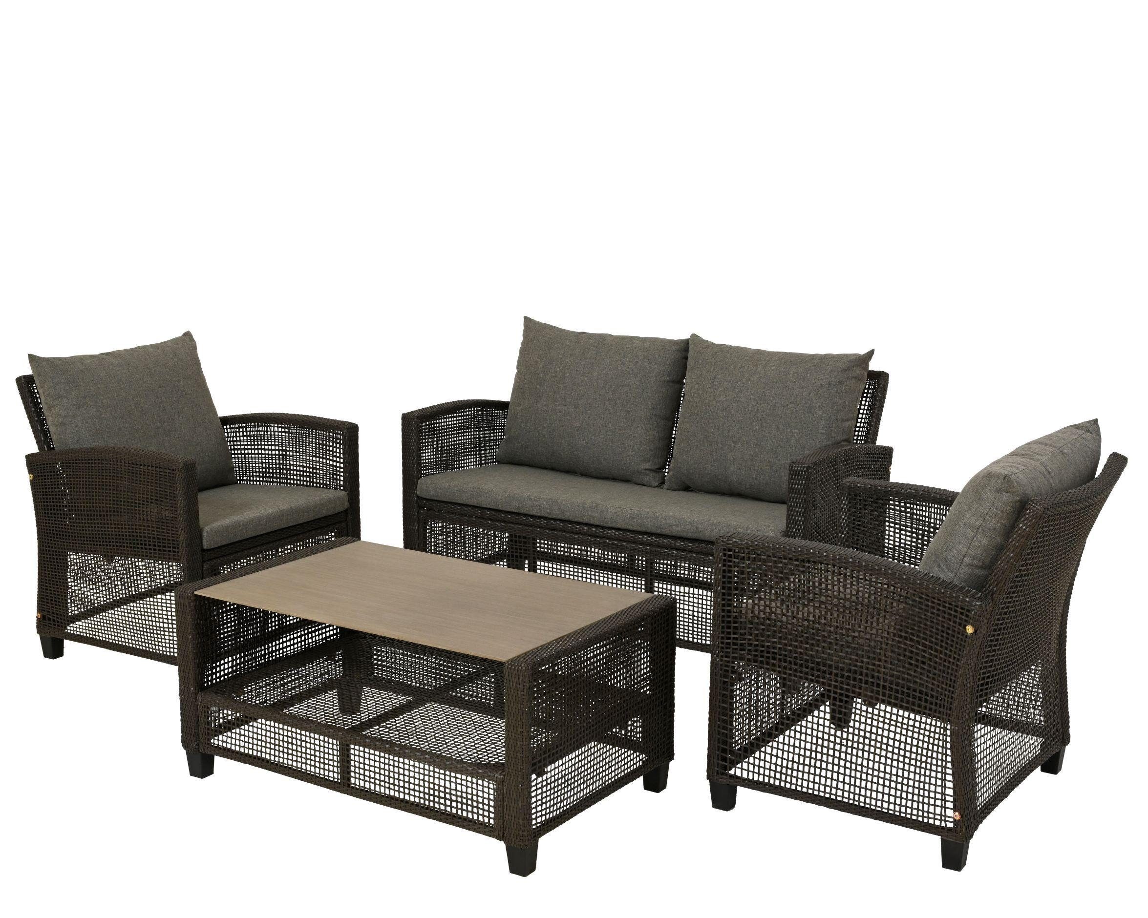 SÚPRAVA ZÁHRADNÉHO NÁBYTKU LUANA - Modern (67/125/76cm) - Modern Living