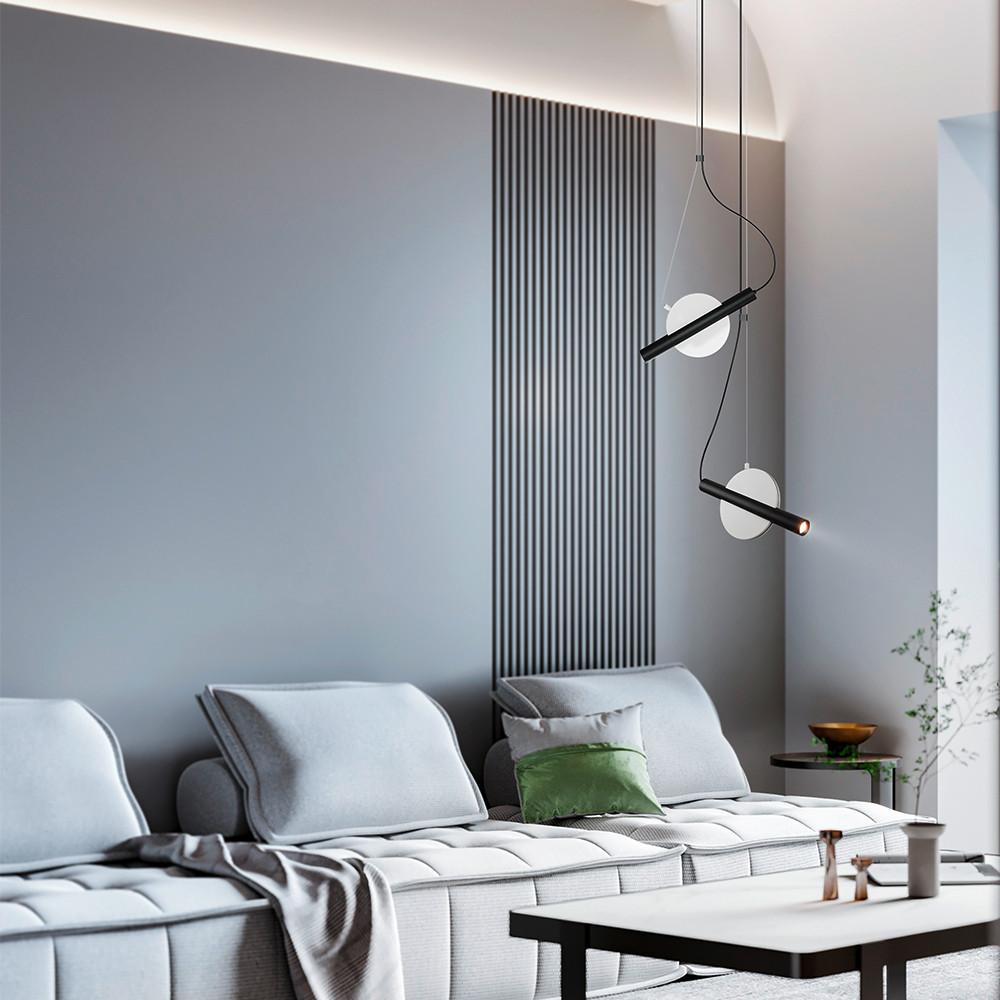 Pendelleuchte Enigma - Weiß, Trend, Metall (30/6/220cm) - MAYTONI