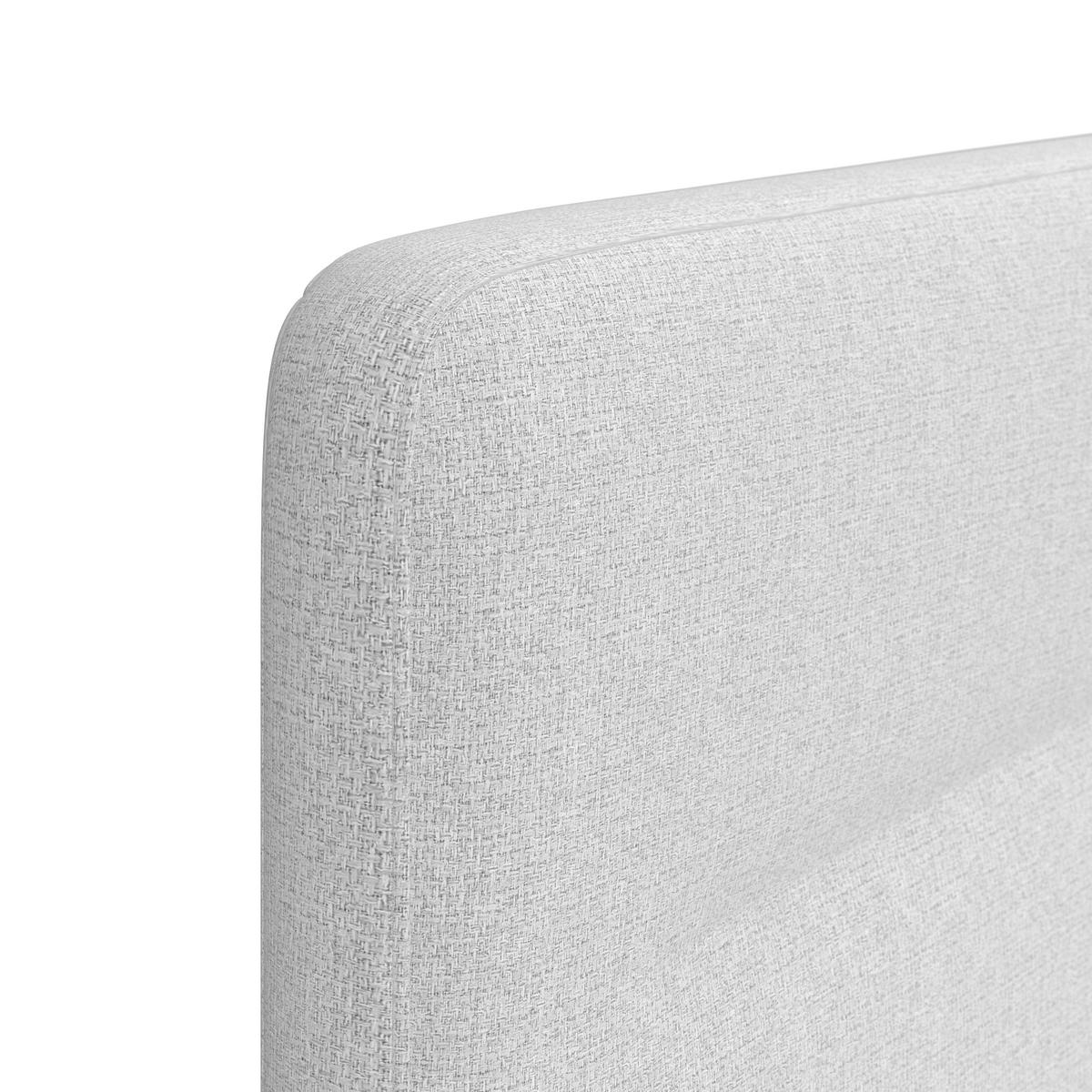 Boxspringová postel MARCO 180x200, světle šedá - černá/světle šedá, Moderní, dřevo/textil (180/200cm) - Bessagi