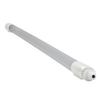 LED-Deckenleuchte L: 110 cm, für In- und Outdoor - Weiß, Basics, Kunststoff (110/4,4/4,5cm)