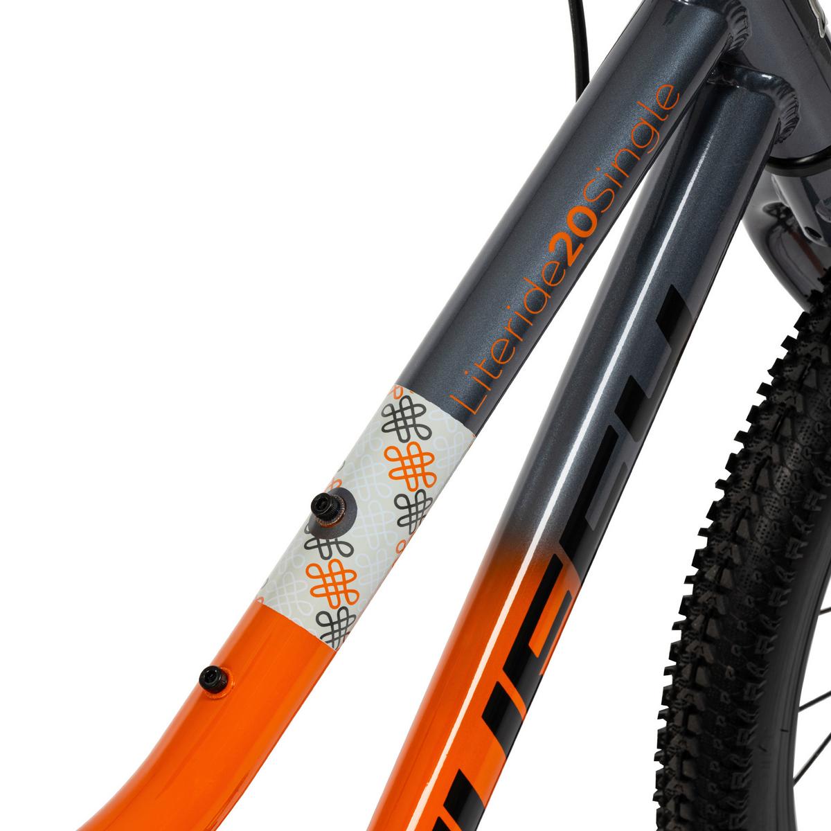 Kinderfahrrad Literide Orange, 20 Zoll - Orange, Basics, Metall (35/85/117cm)