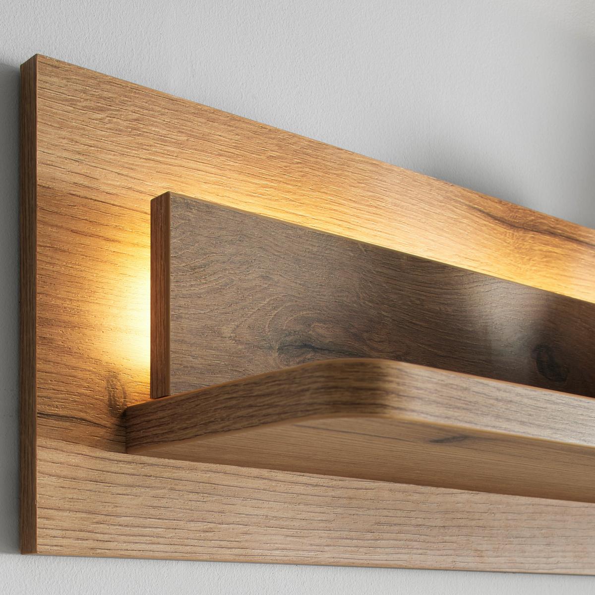 NÁSTĚNNÁ POLICE ALAMEDA -EXKLUSIV- - barvy dubu, Moderní, kompozitní dřevo (150/24/18cm) - Mömax