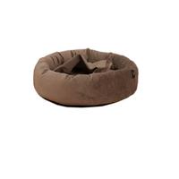Hundebett Charly Taupe L: 68 cm - Taupe, KONVENTIONELL, Textil (68/68/18cm)
