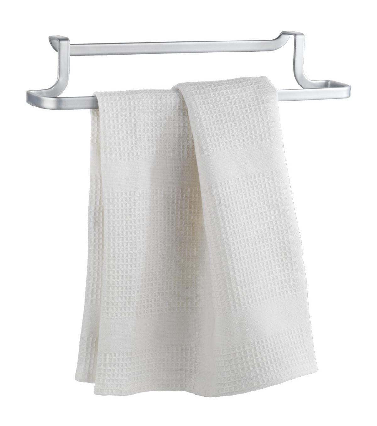 Handtuchhalter Galileo Zum Einhängen Metall B: 30 cm - Silberfarben, Basics, Metall (30/8/5cm) - Metaltex