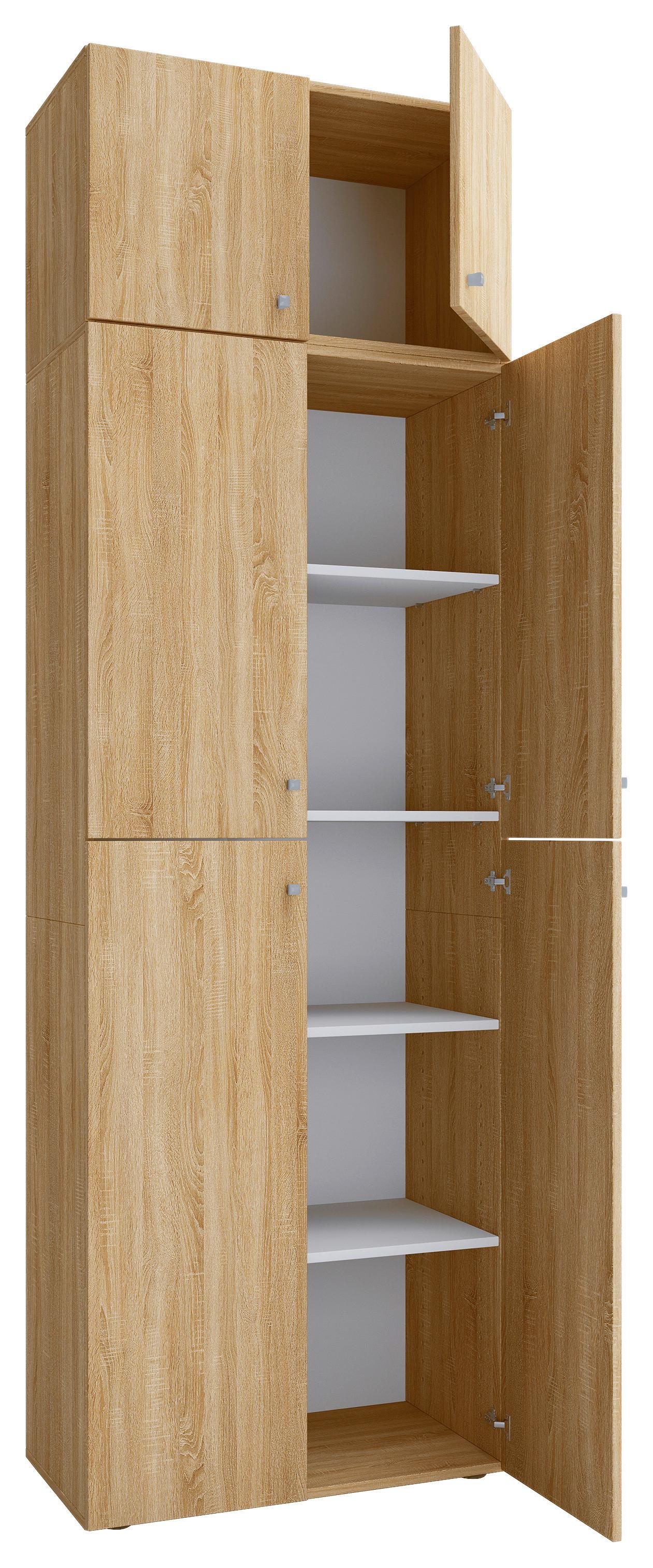 Aktenschrank Lona Sonoma Eiche B: 70 Cm - Sonoma Eiche, MODERN, Holzwerkstoff (70/223/39cm) - MID.YOU