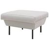 Hocker Looks Ix - Silberfarben/Schwarz, Design, Textil (70/45/70cm) - LOOKS by W.Joop