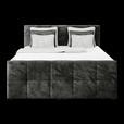 Boxspringbett mit Topper und Bettkasten 160x200 cm Medino - Anthrazit, KONVENTIONELL, Holz/Holzwerkstoff (160/200cm) - Luca Bessoni