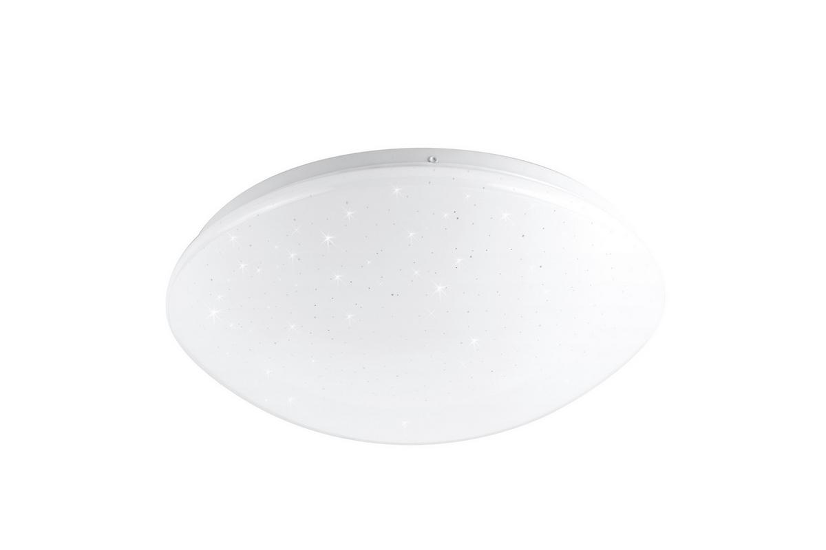 Led-deckenleuchte 12-75062 - Weiß, Basics, Metall (26/26/7.5cm)