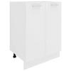 Küchenunterschrank Esilo B: 60 Cm Weiß - Weiß, KONVENTIONELL, Holzwerkstoff (60/82/46cm) - MID.YOU