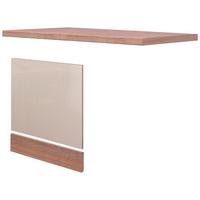 Geschirrspülerfront Nepal 60cm Kaschmir M. Arbeitsplatte - Kaschmir/Sonoma Eiche, MODERN, Holzwerkstoff (110/85/60cm) - FlexWell