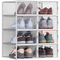 Schuhbox Transparent B: 33,3 Cm - Transparent, Basics, Kunststoff (33,3/14/23cm)