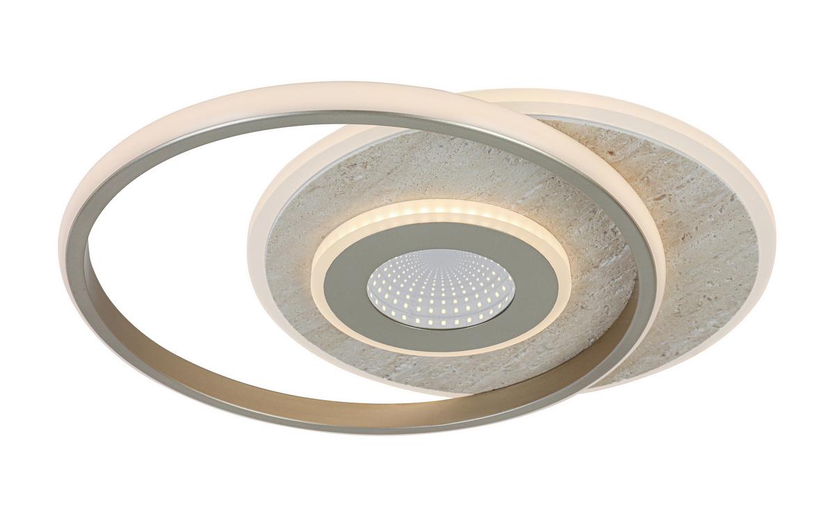STROPNÉ LED SVIETIDLO PUL - šampanská, Modern, kov/plast (42/35/6cm) - Mömax