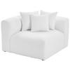 Modul Sofa Bloom Ecke B: 115 cm Weiß - Weiß, Trend, Textil (115/70/115cm) - Livetastic