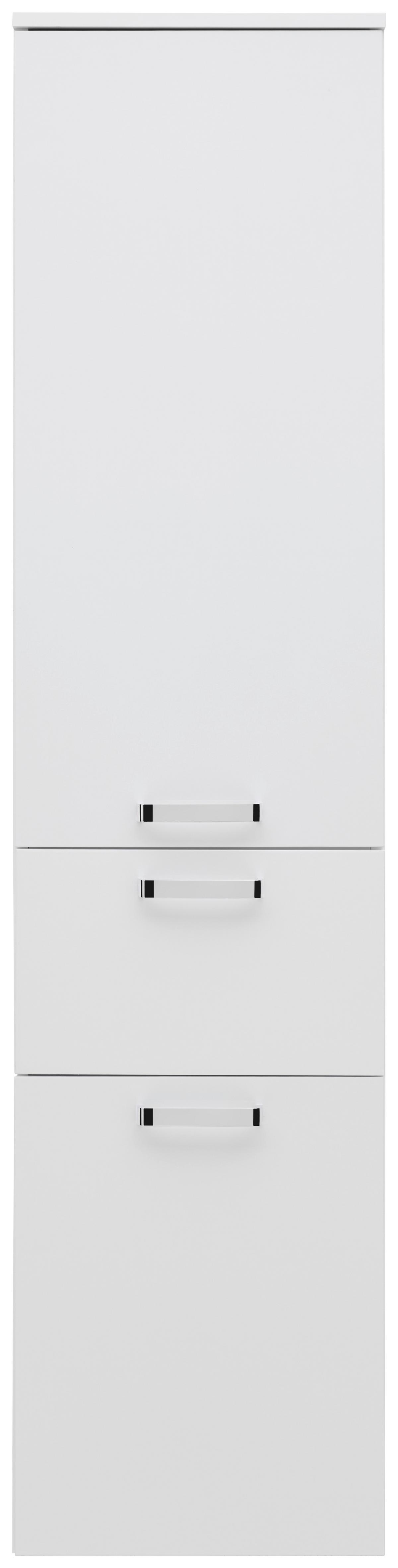 Badezimmer Fresh Weiß B: 160 cm - Weiß, KONVENTIONELL, Holzwerkstoff (160/168,5/46,5cm) - Ondega