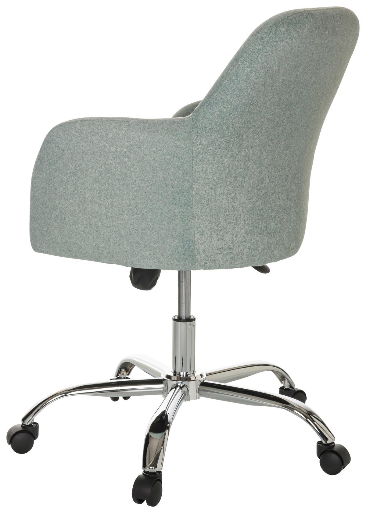 Drehstuhl Solao 300 - Chromfarben/Mintgrün, Basics, Kunststoff/Textil (68/85-94/68cm) - MID.YOU