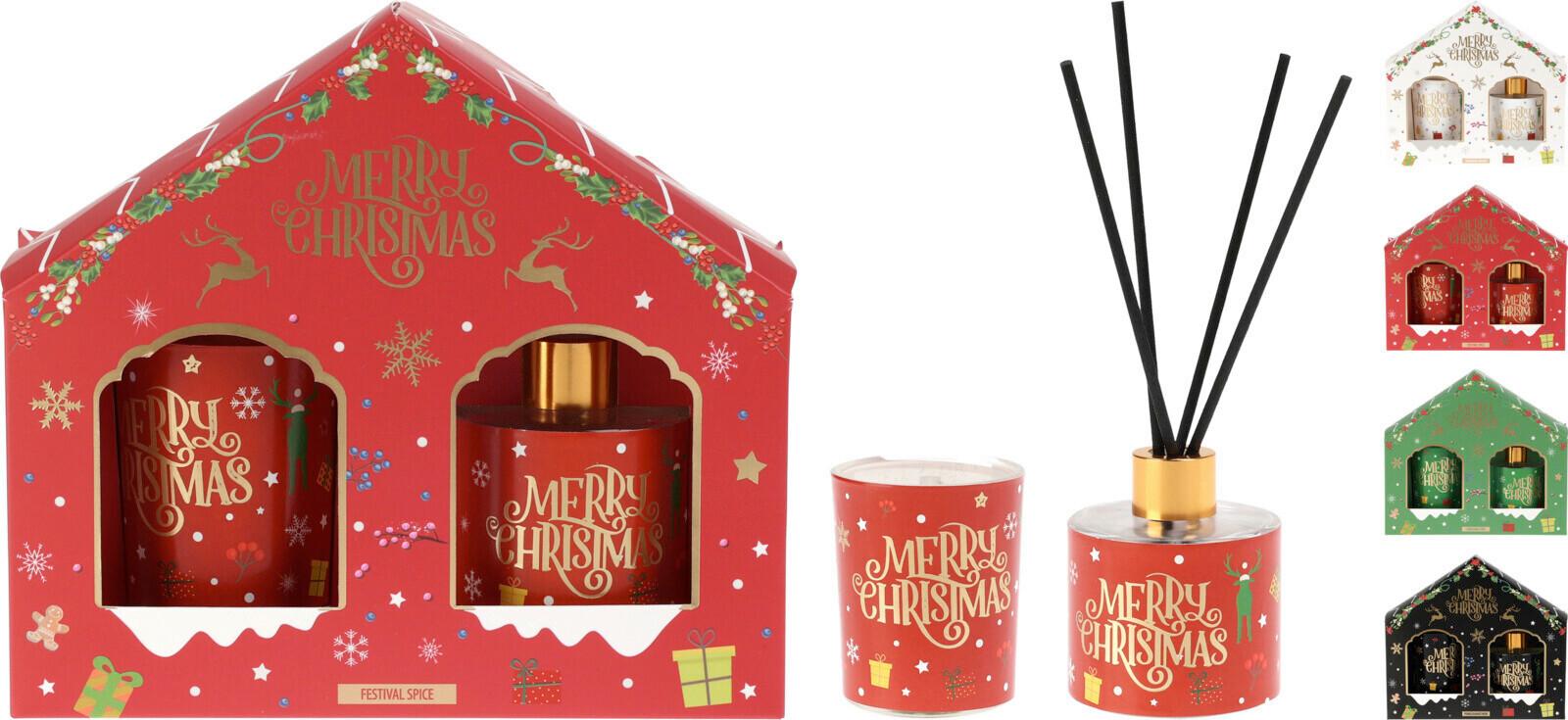 Pokojová vůně WINTER MAGIC - Basics, sklo (16/6/15cm)