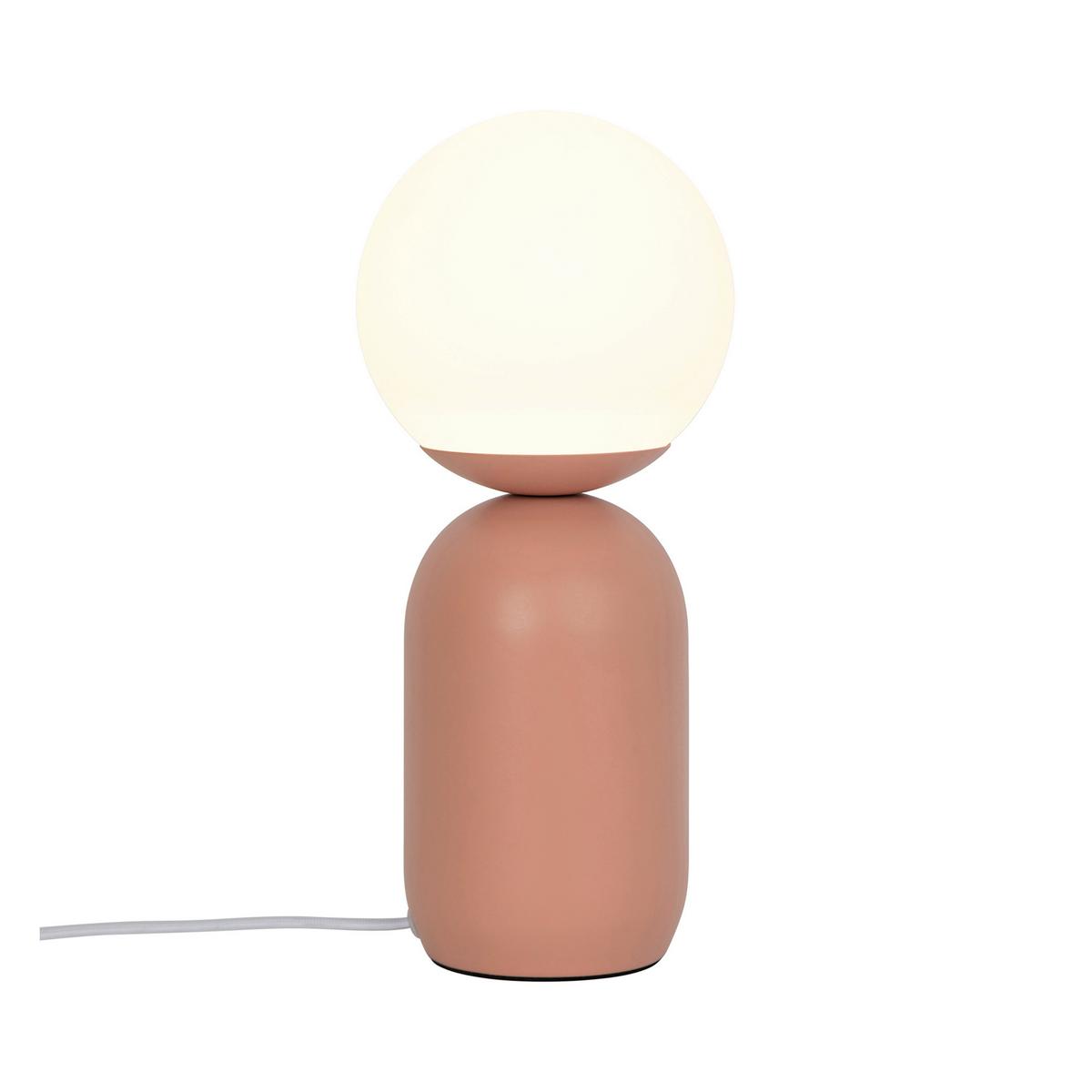 Tischleuchte Notti Terracotta D: 15 Cm - Terracotta, Design, Glas/Metall (15/34,5cm) - Nordlux