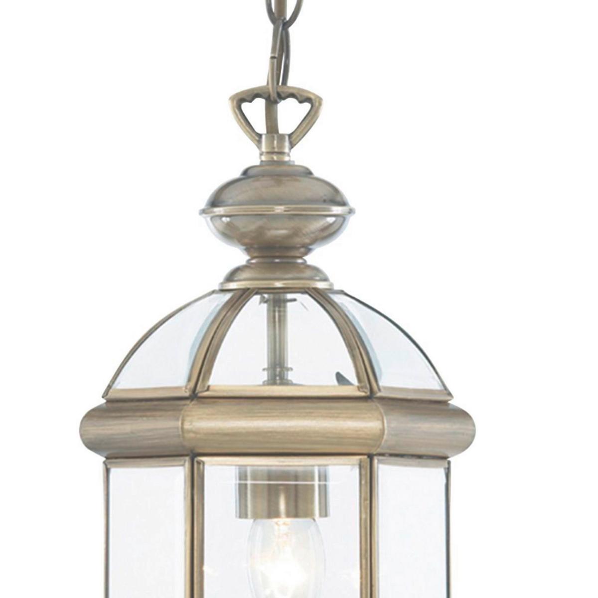 Hängeleuchte Bevelled 7131ab - KONVENTIONELL, Glas/Metall (18/32cm)