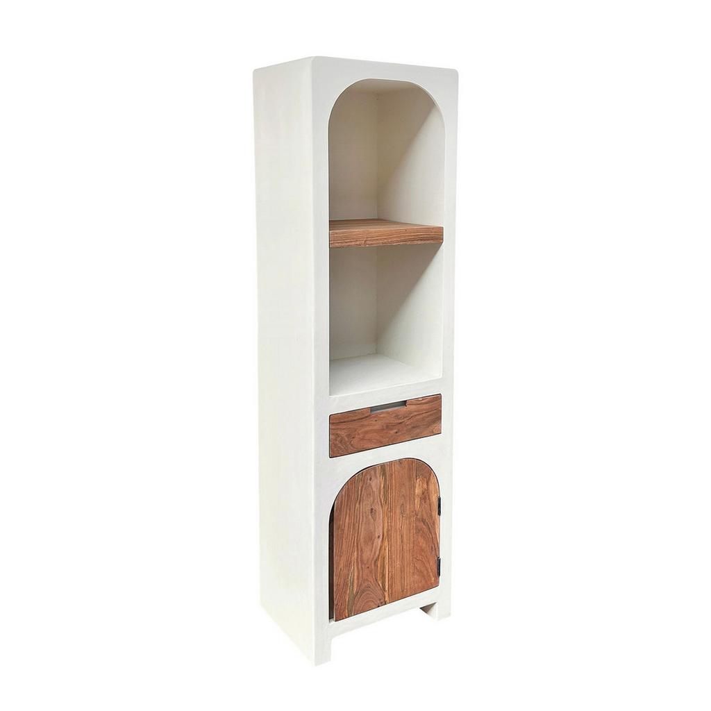 HOCHSCHRANK Naturfarben/Weiß B: 50cm
