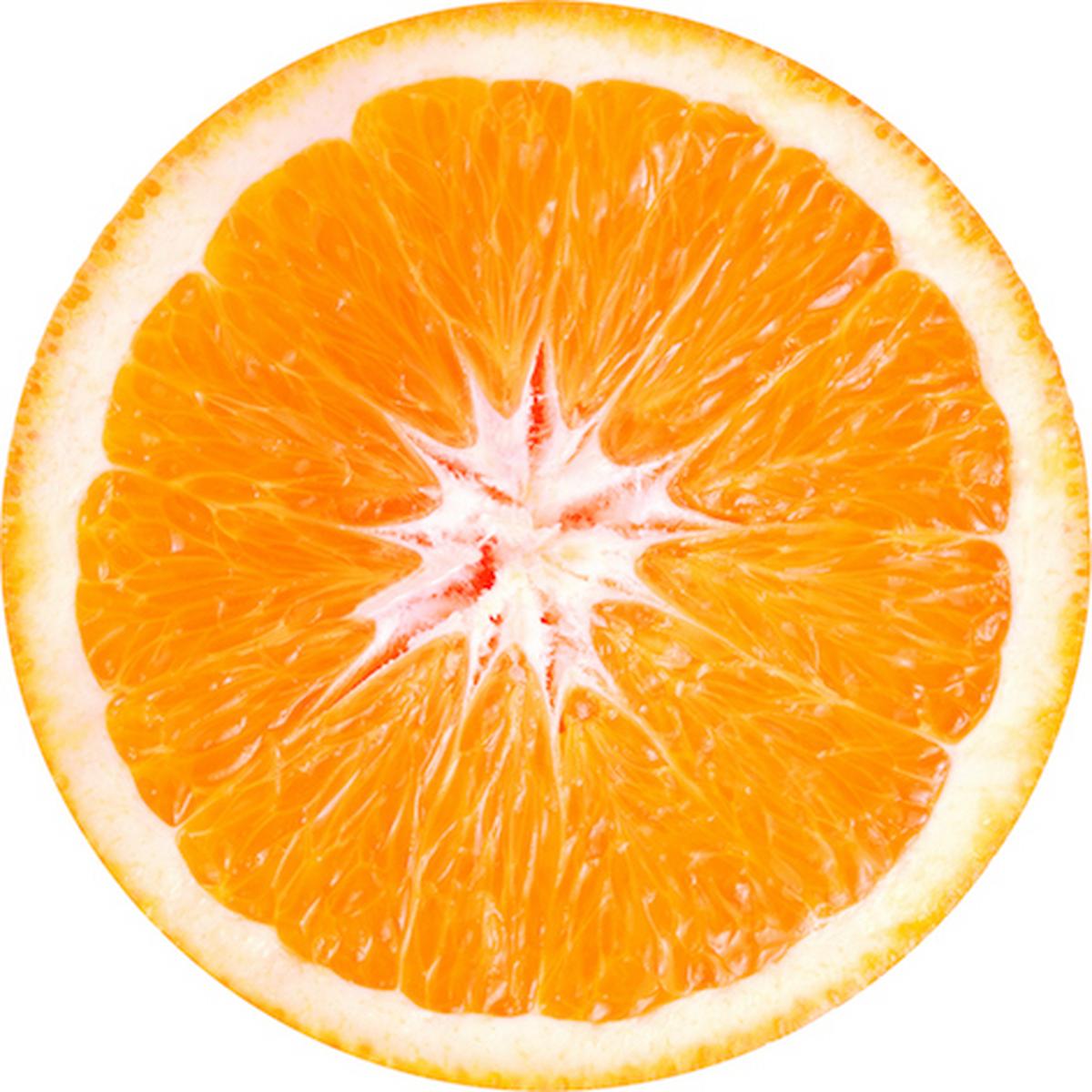 Sitzkissen Fruits ⌀ 38 cm Verschiedene Dessins - Gelb/Braun, MODERN, Textil (38cm) - Luca Bessoni