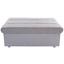 Hocker Boom - Hellgrau/Alufarben, Basics (110/44/60cm) Hocker Boom - Hellgrau/Alufarben, Basics (110/44/60cm)