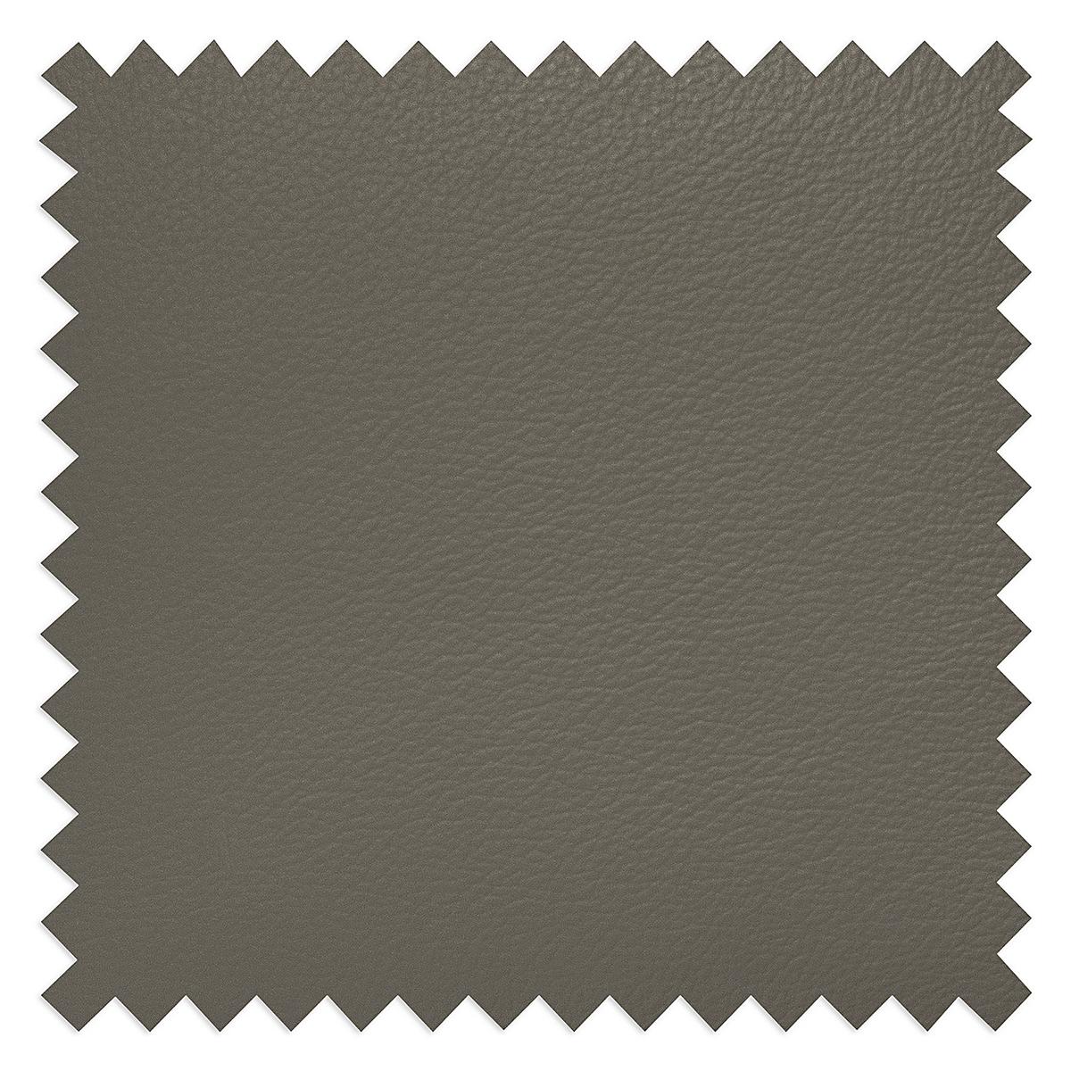 Ecksofa Tilo Schlammfarben S: 168 cm - Schlammfarben/Schwarz, Design, Leder/Textil (168/227cm) - Livetastic