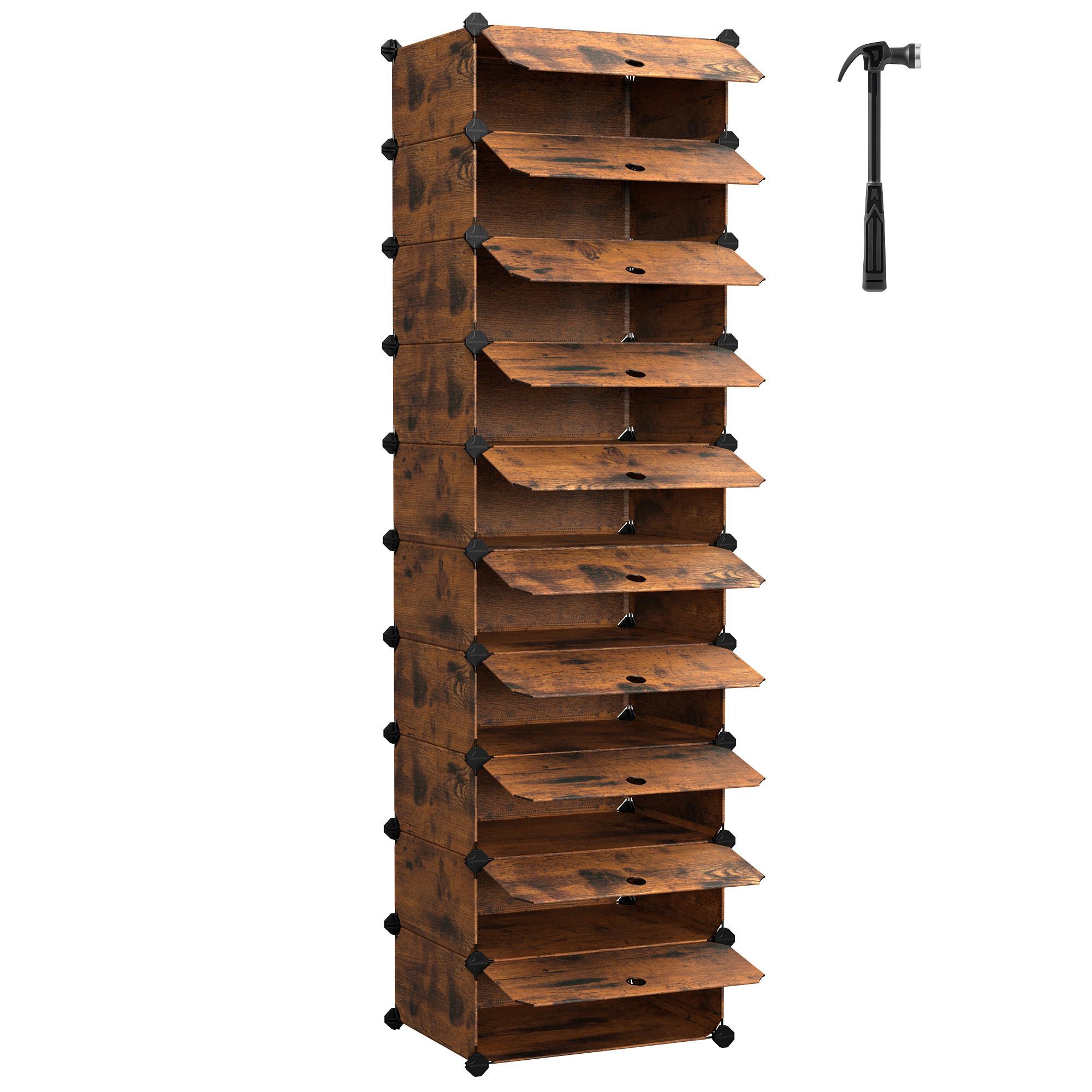 Schuhregal Braun B: 43 Cm