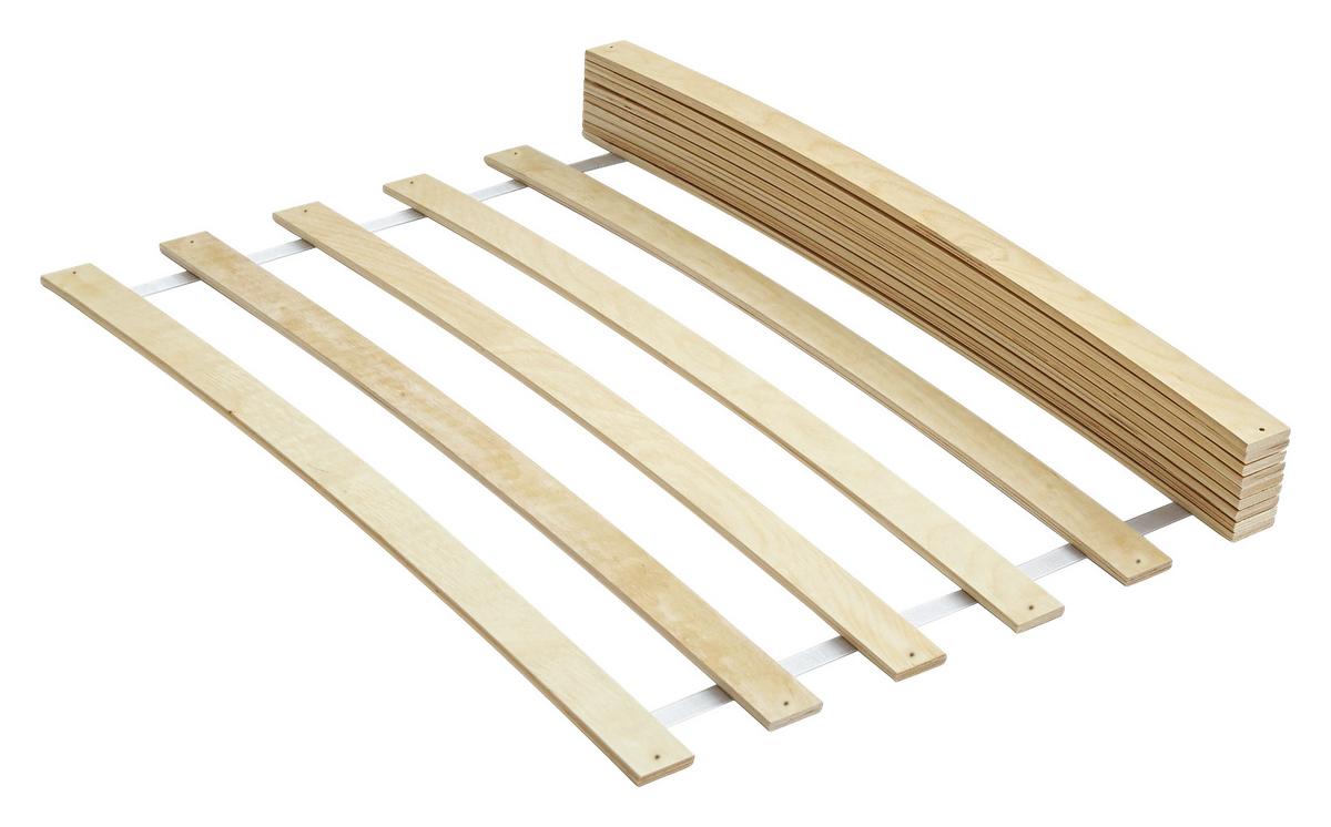 Rollrost 120x200 cm Erle Massiv - Erlefarben, Basics, Holz (120/200cm) - MID.YOU