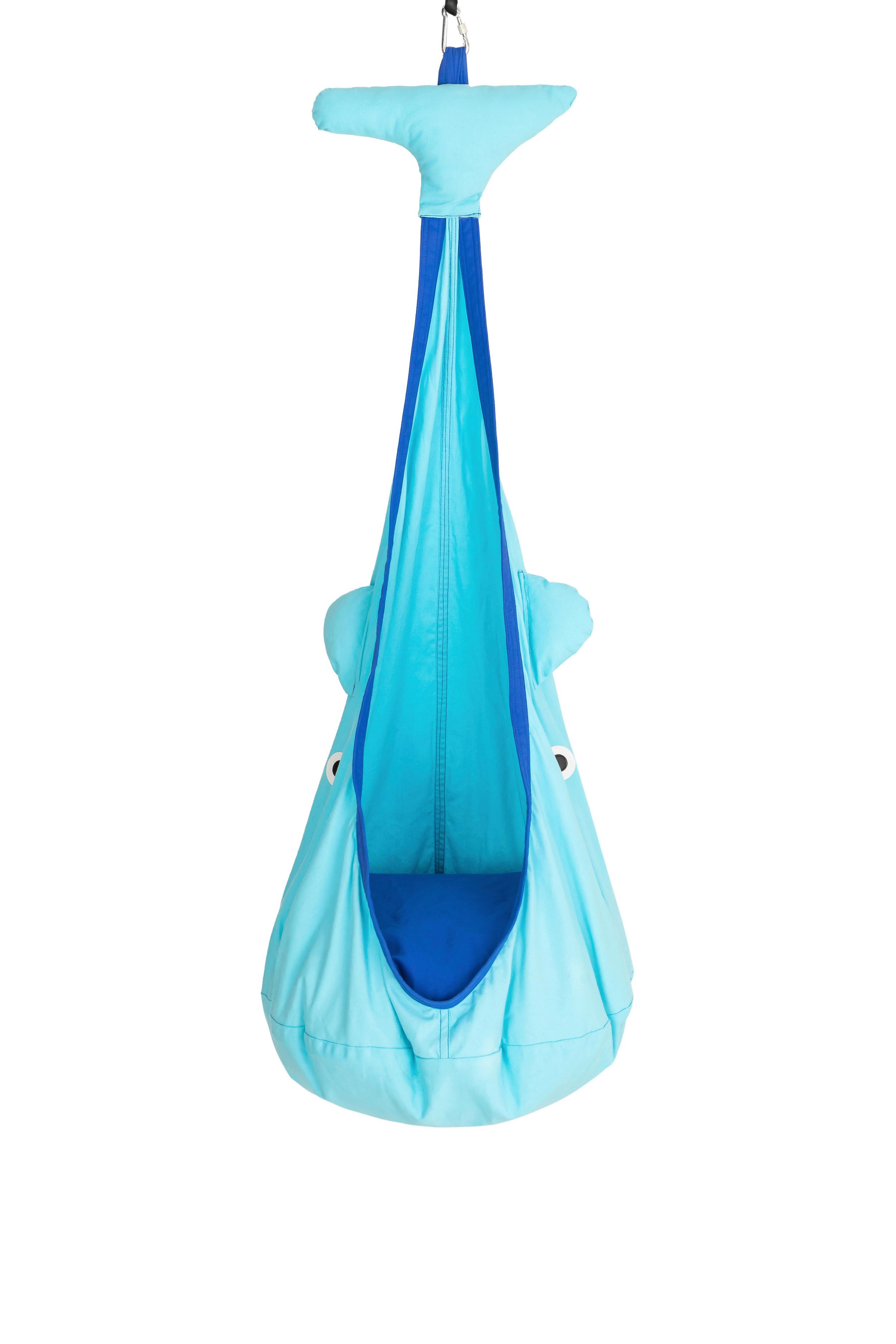 Hängehöhle Hängehöhle Trinidad - Blau, Basics, Kunststoff/Textil (70/150cm)
