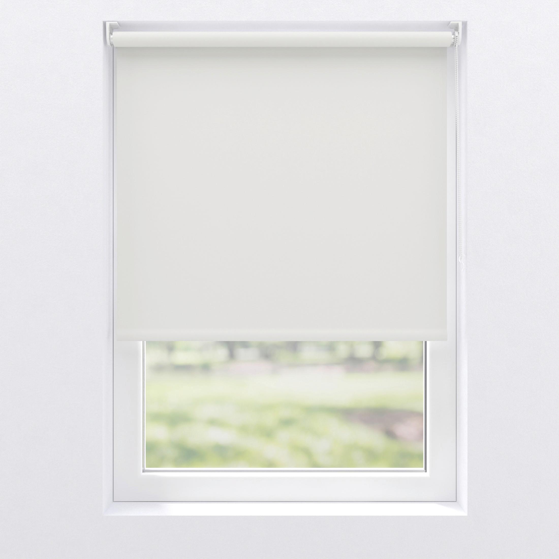 Verdunkelungsrollo 90x150 Cm Mit Kettenzug - Weiß, Basics, Kunststoff (90/150cm)