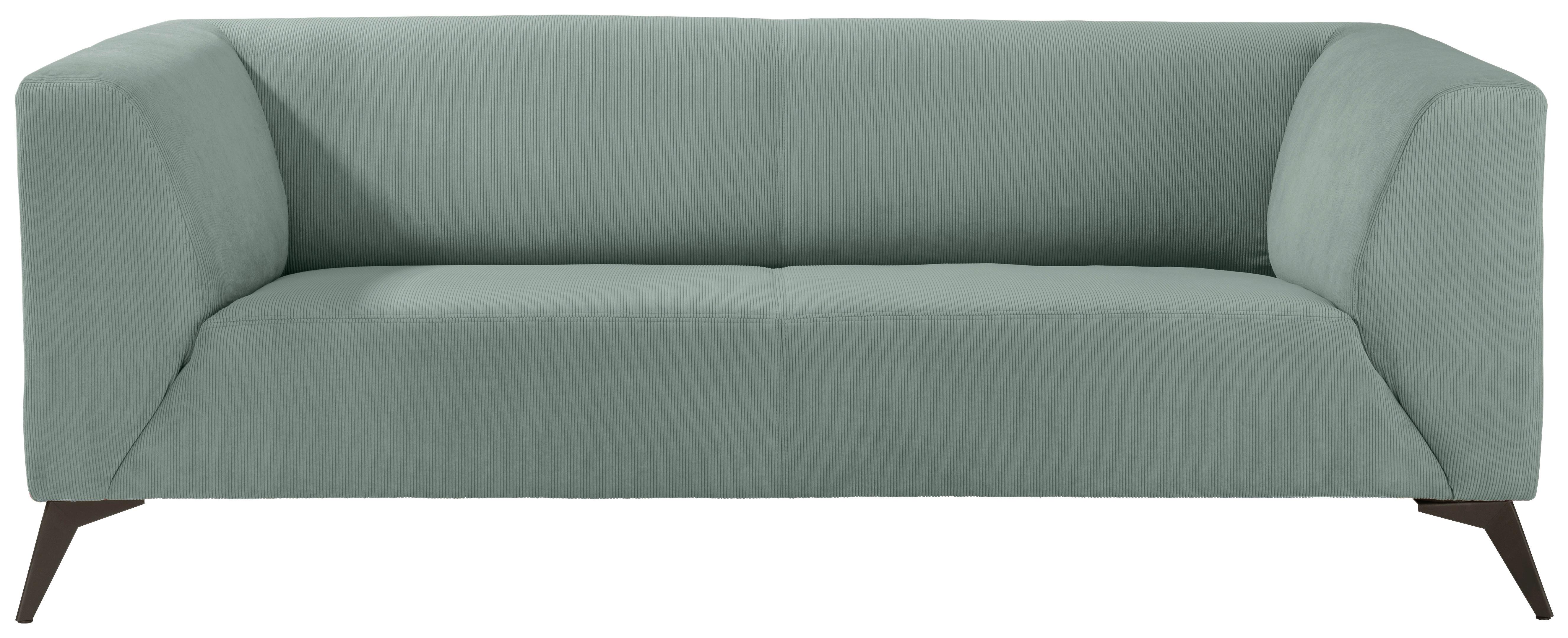 3-Sitzer-Sofa Tubione mit Armlehnen Blaugrau