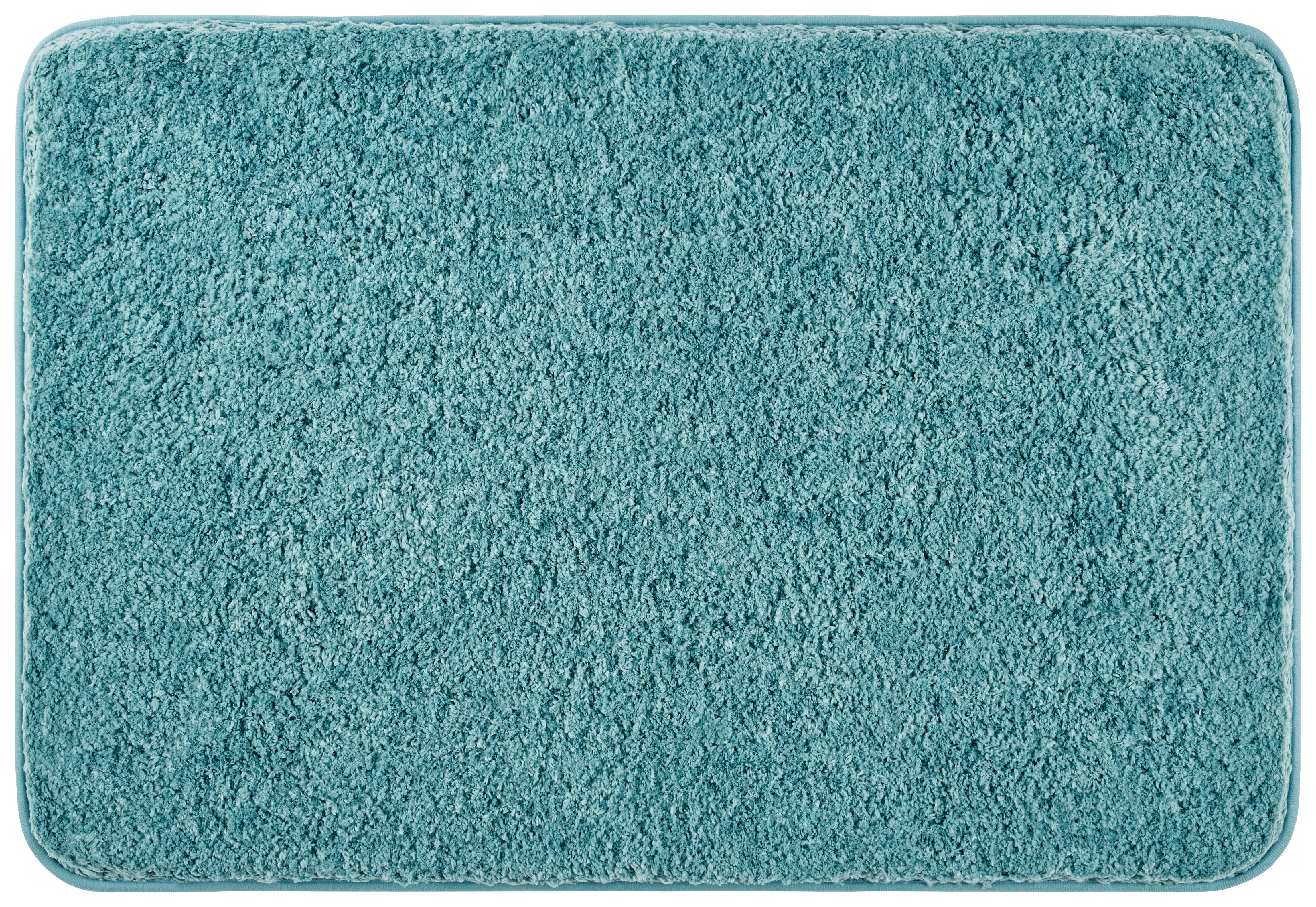 Badematte Chiara - Blau, MODERN, Textil (70/120cm) - Luca Bessoni