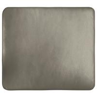 Zierkissen Spring Echtleder Cognac, B: 52 cm - Grau, Design, Leder (52/42/7cm) - Livetastic