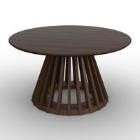 Konferenčný stolík Ennio, P: 80 cm - farba vlašského orecha, Modern, kov/drevo (80/40cm) - Bessagi Home