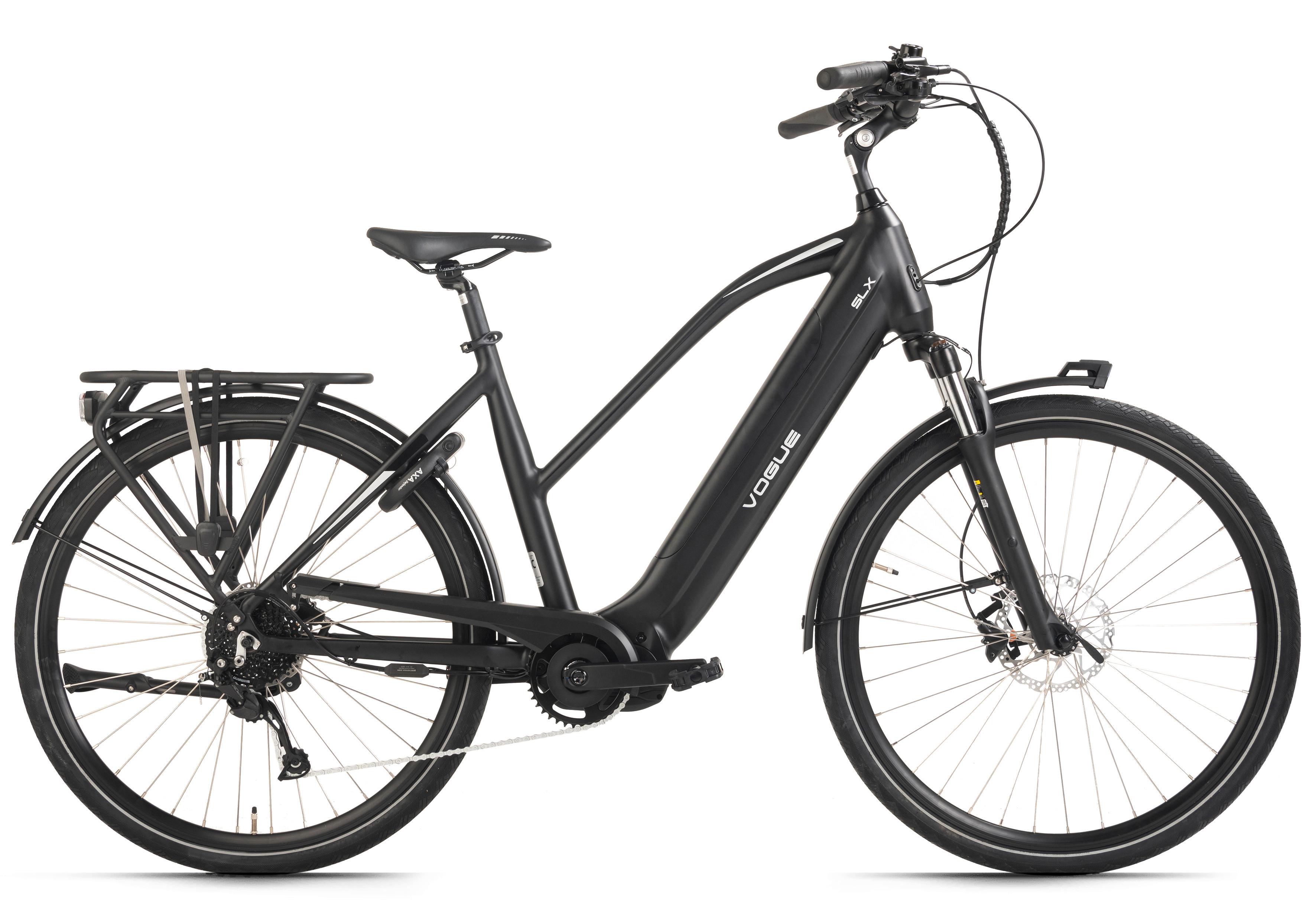Elektrofahrrad Vogue Slx, Schwarz - Schwarz, Basics, Metall (180/70/100cm)