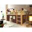 Spielbett Malte 90x200 cm Braun/Beige - Beige/Braun, Natur, Holz (90/200cm) - MID.YOU Spielbett Malte 90x200 cm Braun/Beige - Beige/Braun, Natur, Holz (90/200cm) - MID.YOU