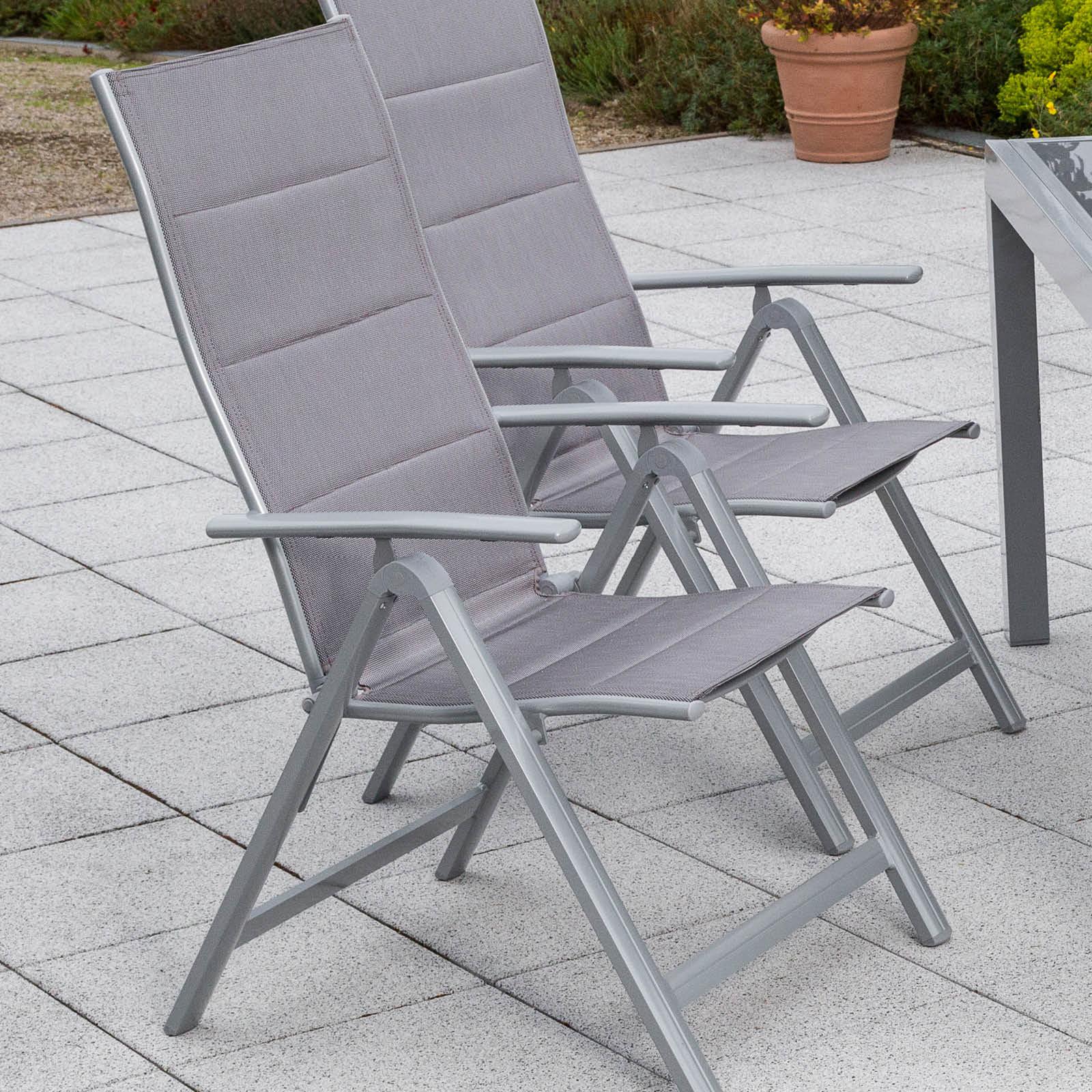 Gartenklappsessel TAVIANO von AMBIA GARDEN im 2er-Set