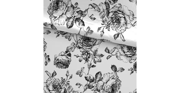 Bettwäsche Rose - Schwarz, ROMANTIK / LANDHAUS, Textil - James Wood