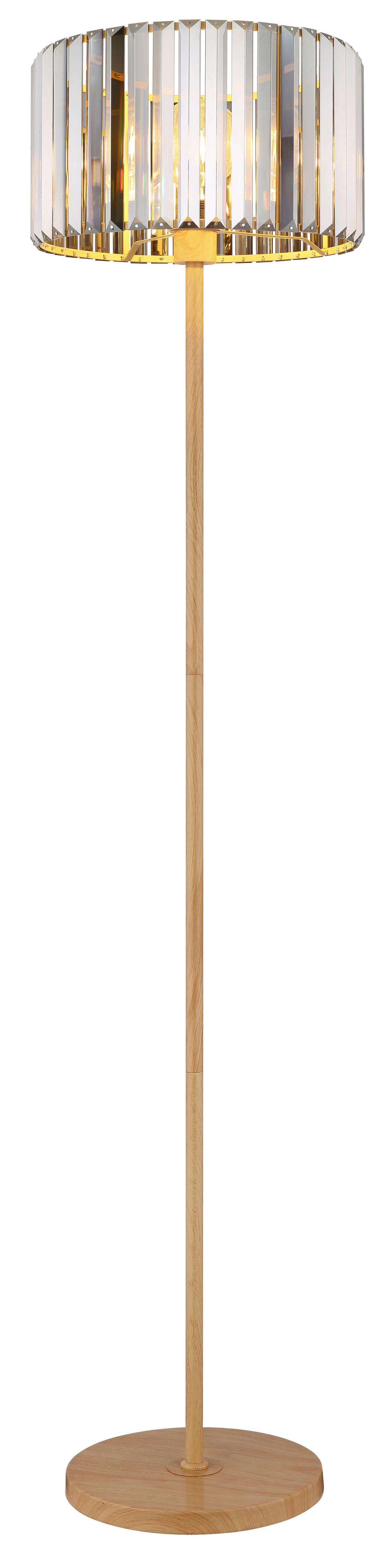 Állólámpa 40220146 Run - barna/szürke, Trend, üveg/fém (35/150cm)