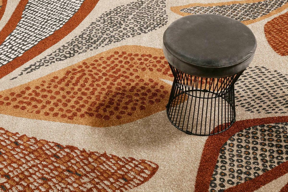 Webteppich Hazel - Braun, KONVENTIONELL, Textil (133/200cm) - Esprit