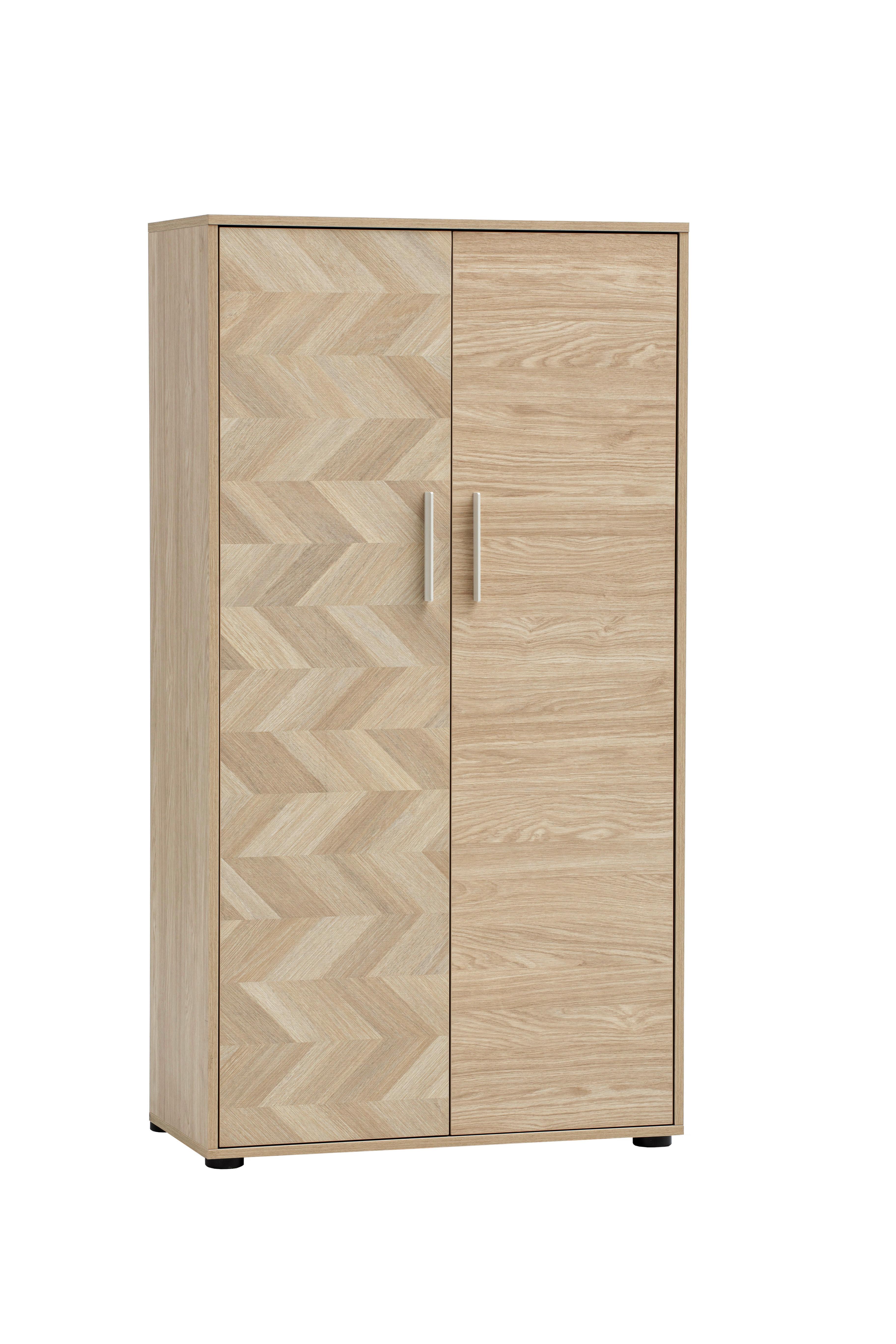 Aktenschrank Arezzo Eichefarben B: 80,1cm - Eichefarben, MODERN, Holzwerkstoff (80,1/150/38,2cm) - MID.YOU