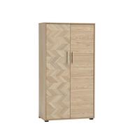 Aktenschrank Arezzo Eichefarben B: 80,1cm - Eichefarben, MODERN, Holzwerkstoff (80,1/150/38,2cm) - MID.YOU
