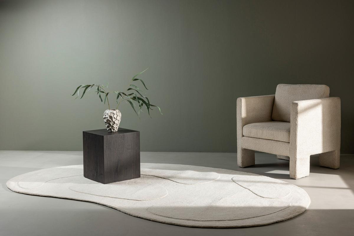 Hochflorteppich Enard - Weiß, LIFESTYLE, Textil (290/175cm) - P & B