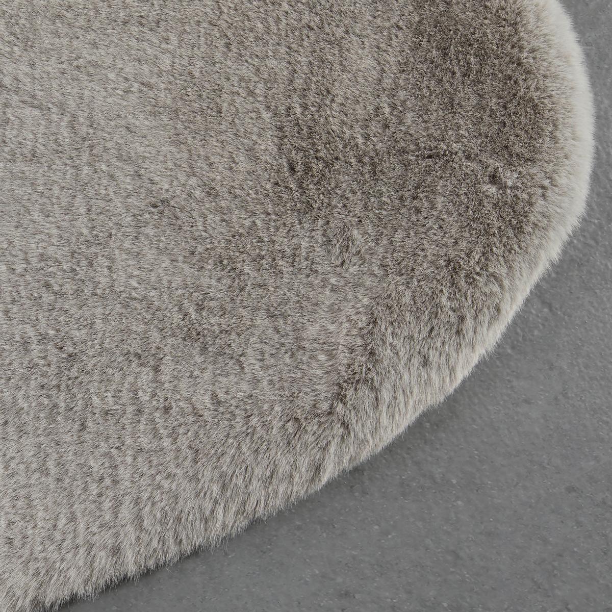 UMĚLÁ KOŽEŠINA Marlene, 90/60cm, šedá - šedá, kožešina/textil (90/60cm) - Modern Living