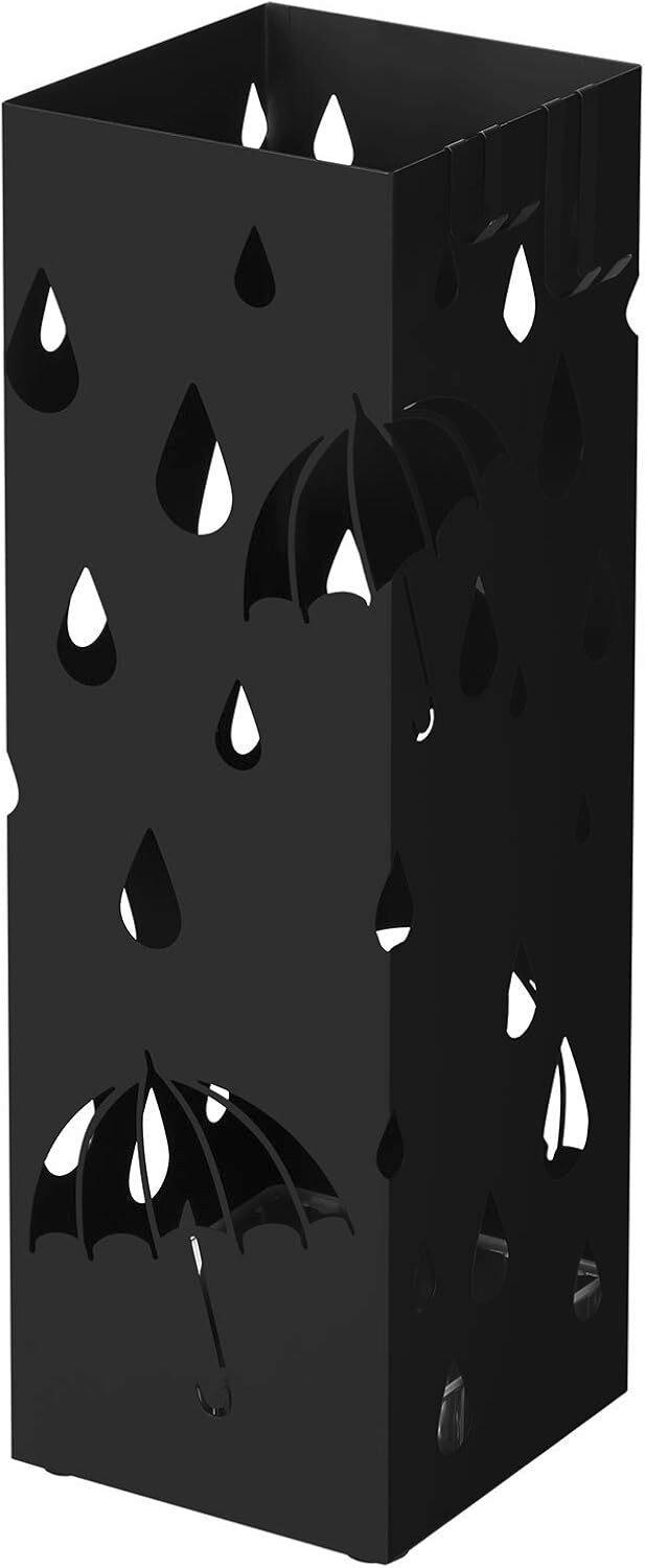 Schirmständer Schwarz B: 15,5 Cm - Schwarz, Basics, Metall (15,5/49/15,5cm)