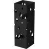 Schirmständer Schwarz B: 15,5 Cm - Schwarz, Basics, Metall (15,5/49/15,5cm)