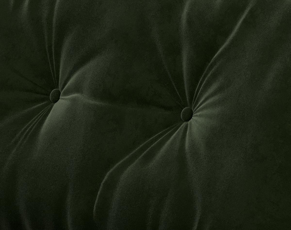 Ecksofa Scott - Edelstahlfarben/Olivgrün, Design, Textil (205/259cm) - Livetastic