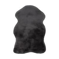 Kunstfell Rabbit Anthrazit 60x90 cm Textil - Anthrazit, Trend, Textil (60/90cm) - Kayoom