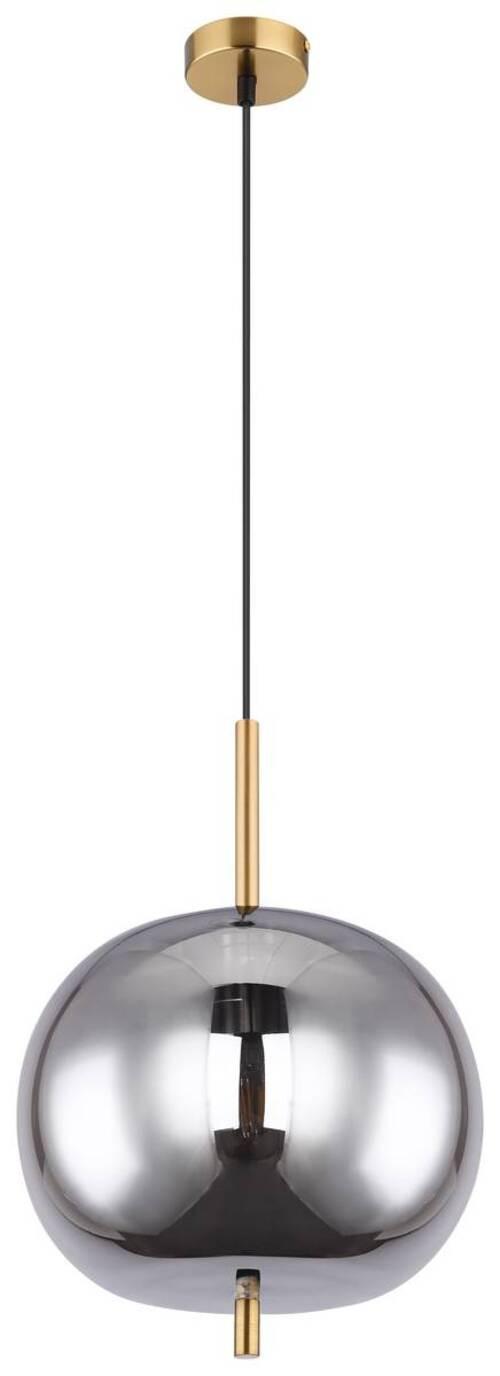 Hängeleuchte Blacky H: 120 cm 1-Flammig, mit Rauchglas